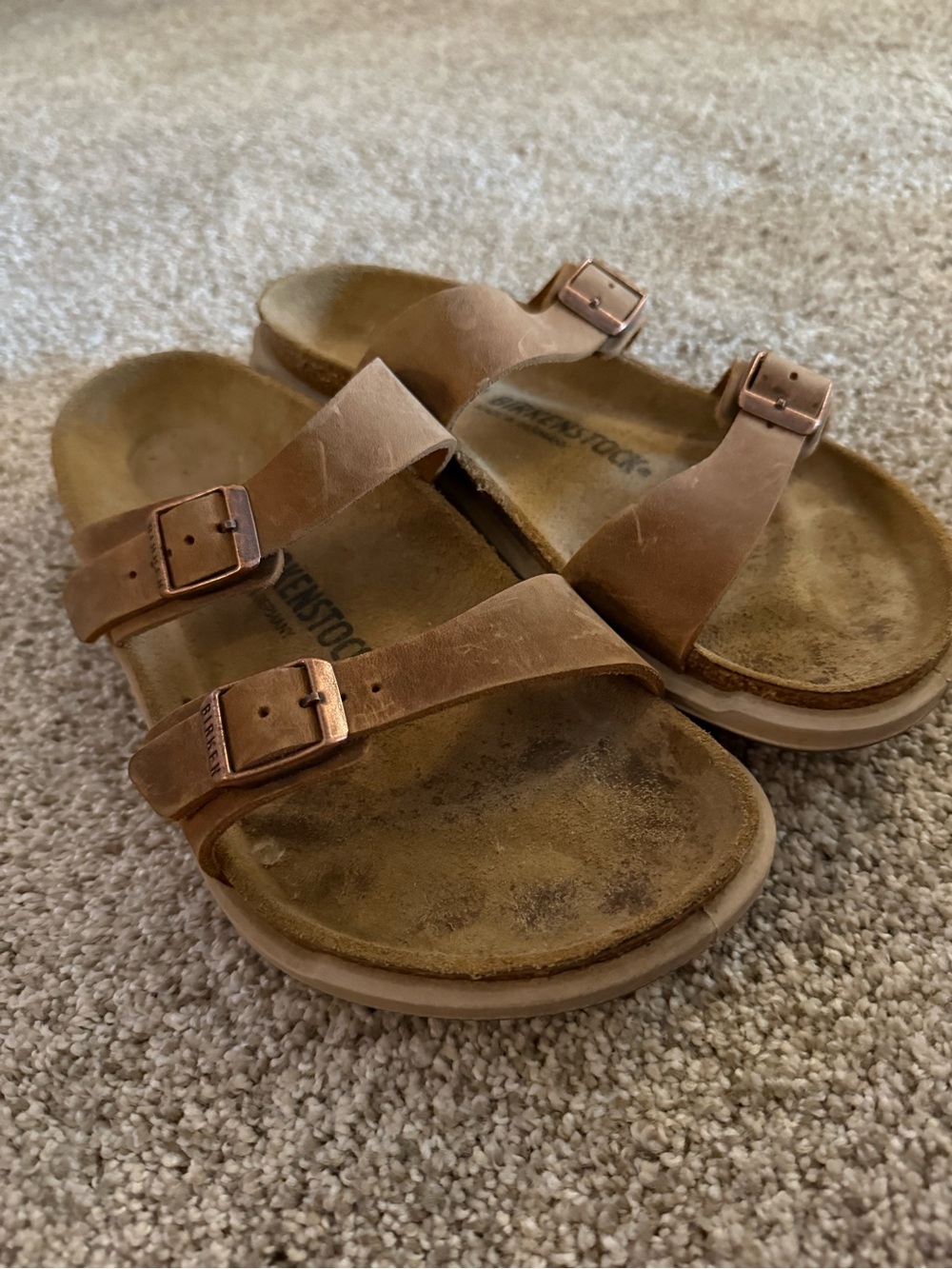 Birkenstock Leather Sierra Sandals, 39